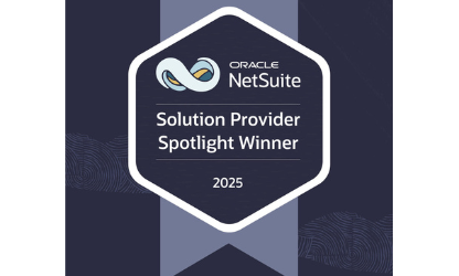 NetSuite Spotlight Winner 2025 3x
