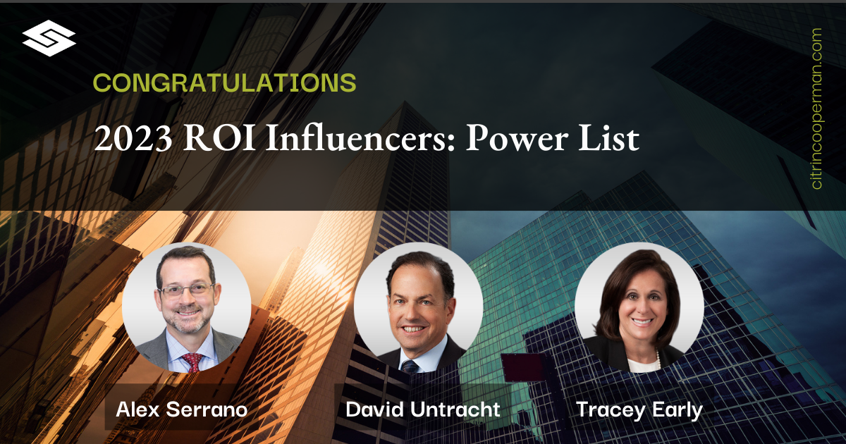 Alex Serrano, David Untracht, and Tracey Early Named on ROI Influencers Power List 2023