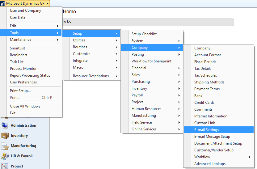 Microsoft Dynamics GP How to Email ACH Remittances (1)