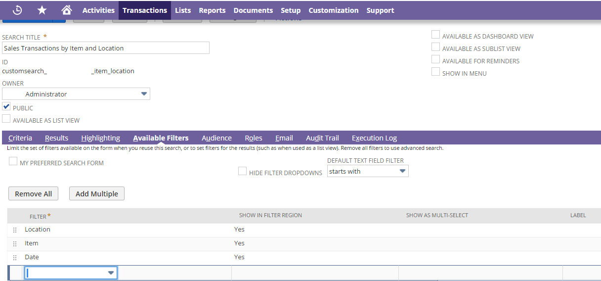 NetSuite-Saved-Search-Filters
